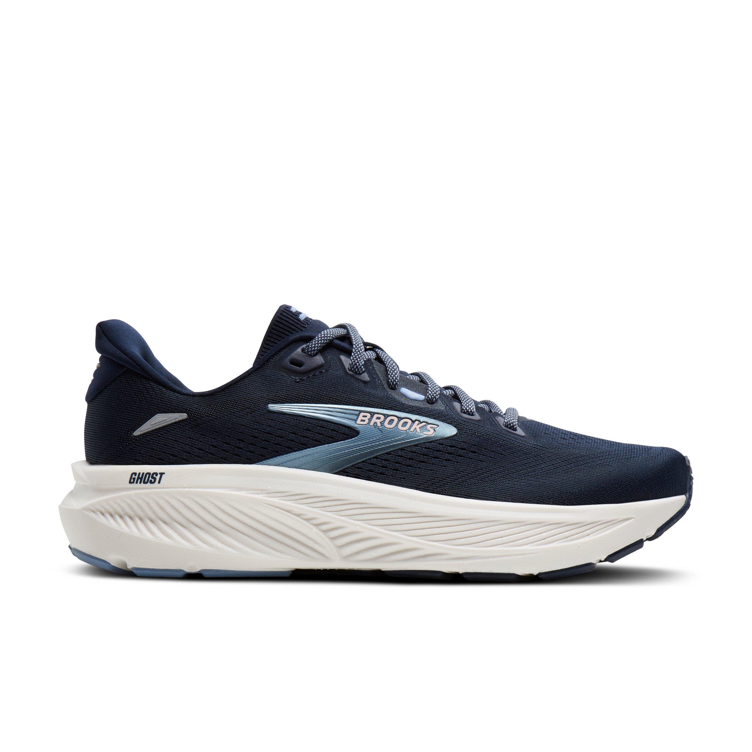 Brooks Ghost 18 "Navy/Rain Washed/Coconut" Women's Running Shoe - NAVY/RAIN/COCONUT